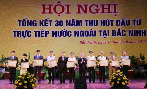 Bac Ninh, l’une des premières provinces pour l'accueil des IDE ảnh 1 Bac Ninh, l’une des premières provinces pour l'accueil des IDE ảnh 1