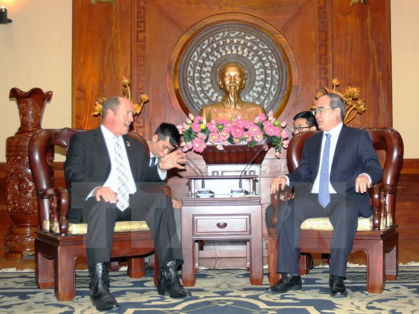 Hô Chi Minh-Ville souhaite intensifier la coopération avec les Etats-Unis ảnh 1 Hô Chi Minh-Ville souhaite intensifier la coopération avec les Etats-Unis ảnh 1