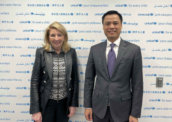 L'UNICEF souhaite continuer d'accompagner le Vietnam dans le soutien aux enfants ảnh 1 L'UNICEF souhaite continuer d'accompagner le Vietnam dans le soutien aux enfants ảnh 1