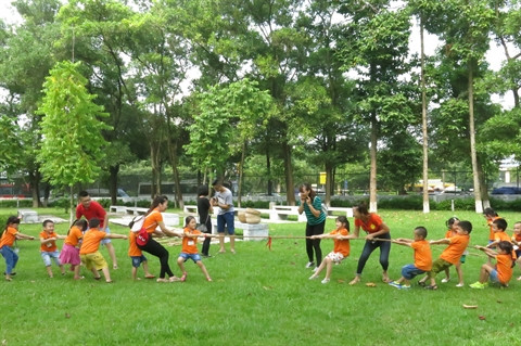 De la capitale aux régions montagneuses, la Fête de la mi-automne est partout ảnh 3 De la capitale aux régions montagneuses, la Fête de la mi-automne est partout ảnh 3