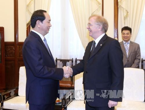 Le président Tran Dai Quang reçoit l’ambassadeur du Canada ảnh 1 Le président Tran Dai Quang reçoit l’ambassadeur du Canada ảnh 1