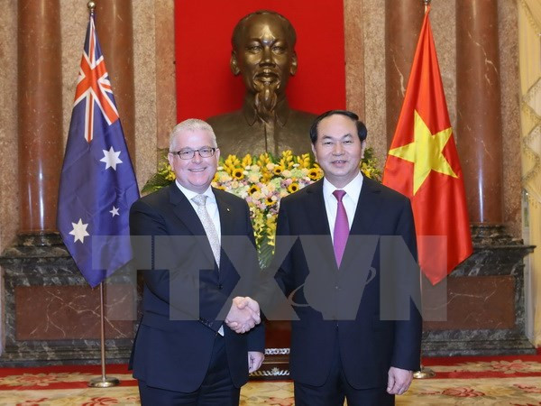 Tran Dai Quang reçoit de nouveaux ambassadeurs ảnh 1 Tran Dai Quang reçoit de nouveaux ambassadeurs ảnh 1