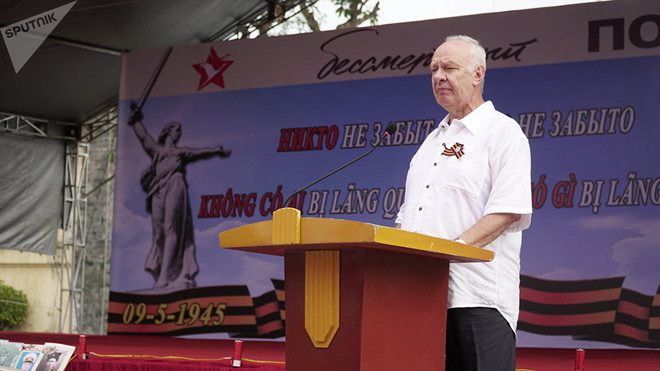 L’action «Régiment immortel», une démonstration de l’amitié Vietnam-Russie ảnh 3 L’action «Régiment immortel», une démonstration de l’amitié Vietnam-Russie ảnh 3