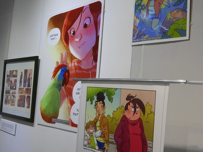 Festival de Hue: exposition "La BD d’expression française aujourd’hui" ảnh 1 Festival de Hue: exposition "La BD d’expression française aujourd’hui" ảnh 1