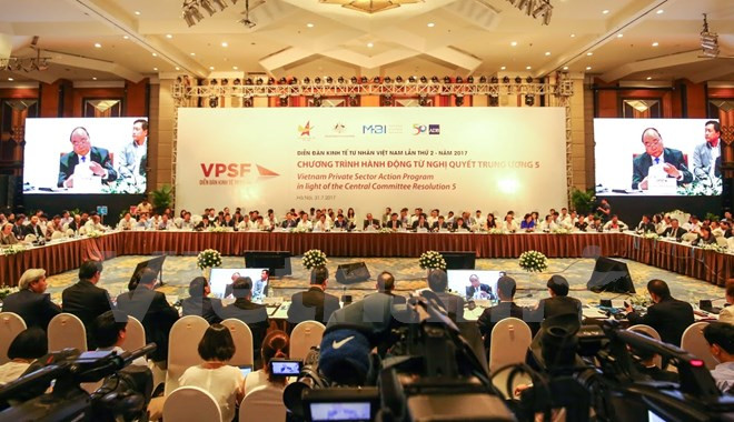 Publication des résultats du 2e Forum du secteur privé du Vietnam (VPSF II) ảnh 1 Publication des résultats du 2e Forum du secteur privé du Vietnam (VPSF II) ảnh 1