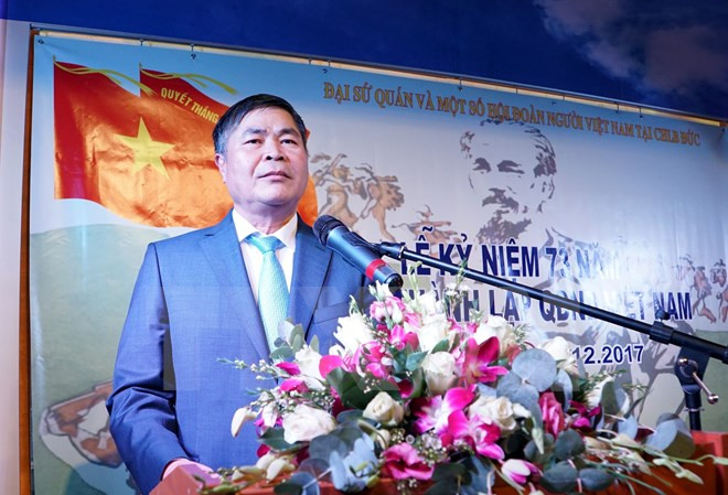 Les 73 ans de l’Armée populaire du Vietnam célébrés en Allemagne et en Tanzanie ảnh 1 Les 73 ans de l’Armée populaire du Vietnam célébrés en Allemagne et en Tanzanie ảnh 1