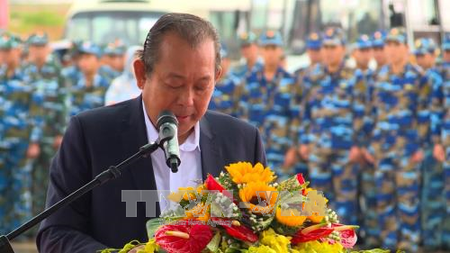 Khanh Hoa : un exercice antiterroriste à l’aéroport de Cam Ranh ảnh 2 Khanh Hoa : un exercice antiterroriste à l’aéroport de Cam Ranh ảnh 2