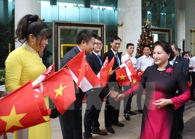 La présidente de l’AN termine sa visite officielle à Singapour et en Australie ảnh 1 La présidente de l’AN termine sa visite officielle à Singapour et en Australie ảnh 1