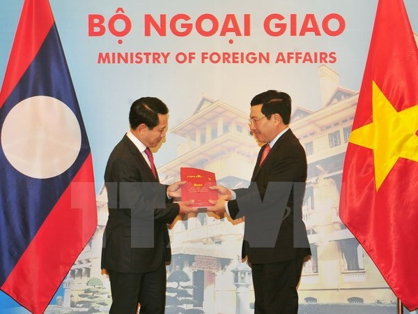 Consultation annuelle au niveau ministériel Vietnam-Laos à Hanoi ảnh 1 Consultation annuelle au niveau ministériel Vietnam-Laos à Hanoi ảnh 1