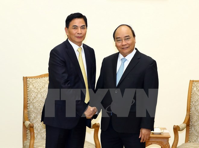 Le PM reçoit le président du groupe hongkongais Jia Yuan de Chine ảnh 1 Le PM reçoit le président du groupe hongkongais Jia Yuan de Chine ảnh 1
