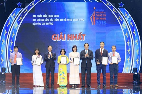 Lancement du Prix national de l’information pour l’étranger 2017 ảnh 1 Lancement du Prix national de l’information pour l’étranger 2017 ảnh 1