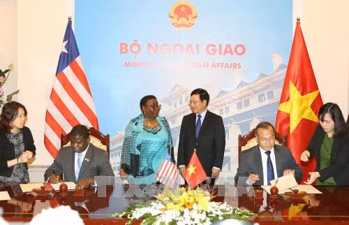 Entretien entre Pham Binh Minh et Marjon Vashti Kamara ảnh 1