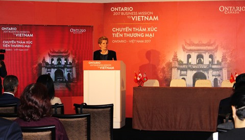 De nouvelles coopérations entre l’Ontario (Canada) et le Vietnam ảnh 1 De nouvelles coopérations entre l’Ontario (Canada) et le Vietnam ảnh 1