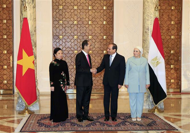 Le Vietnam et l’Egypte affirment leur volonté d'approfondir leurs liens ảnh 2 Le Vietnam et l’Egypte affirment leur volonté d'approfondir leurs liens ảnh 2