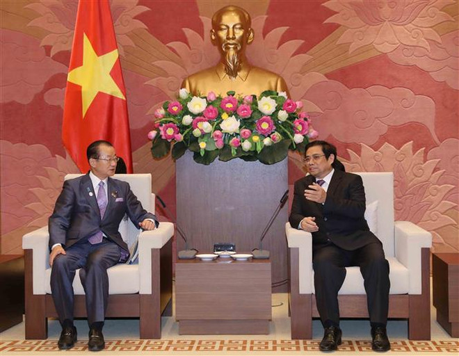 Le Vietnam et le Japon renforcent l’amitié parlementaire ảnh 1 Le Vietnam et le Japon renforcent l’amitié parlementaire ảnh 1