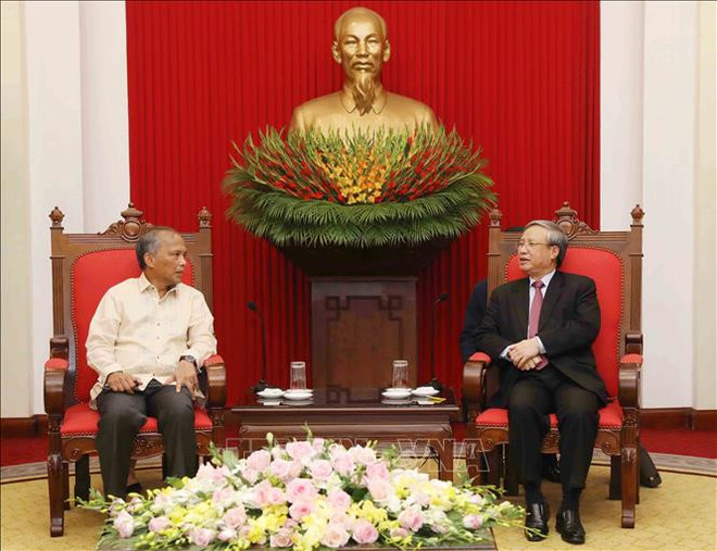 Mer Orientale: le Vietnam et les Philippines persévèrent sur la voie pacifique ảnh 1 Mer Orientale: le Vietnam et les Philippines persévèrent sur la voie pacifique ảnh 1