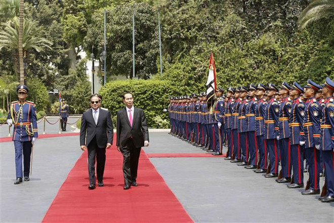 Le Vietnam et l’Egypte affirment leur volonté d'approfondir leurs liens ảnh 1 Le Vietnam et l’Egypte affirment leur volonté d'approfondir leurs liens ảnh 1