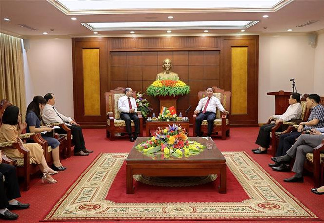 Une délégation de l'ambassade d'Inde en visite de travail à Hoa Binh ảnh 1 Une délégation de l'ambassade d'Inde en visite de travail à Hoa Binh ảnh 1