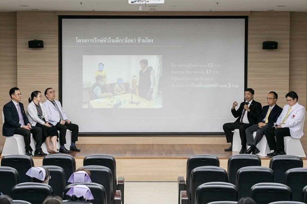 La Thaïlande et le Laos coopèrent pour traiter les enfants souffrant de maladies cardiaques ảnh 1 La Thaïlande et le Laos coopèrent pour traiter les enfants souffrant de maladies cardiaques ảnh 1