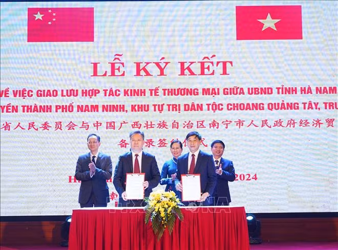 Coopération renforcée entre Ha Nam et Nanning (Chine) ảnh 1 Coopération renforcée entre Ha Nam et Nanning (Chine) ảnh 1