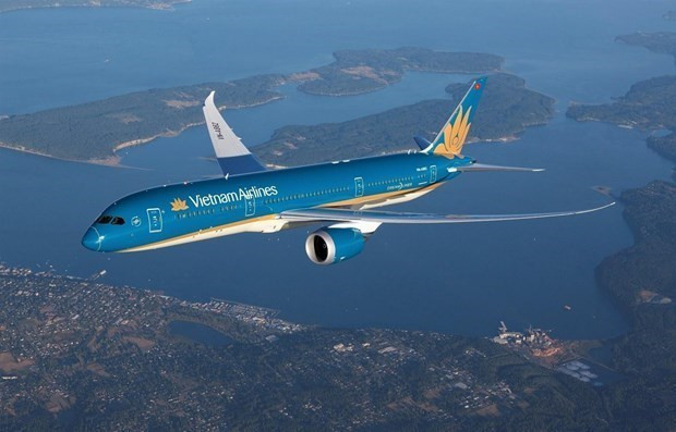 Vietnam Airlines exploite le premier vol international régulier depuis le début du COVID-19 ảnh 1 Vietnam Airlines exploite le premier vol international régulier depuis le début du COVID-19 ảnh 1