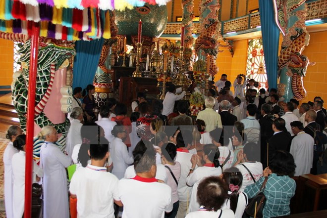 Tay Ninh : la fête Diêu Tri au Saint-Siège du caodaïsme ảnh 1 Tay Ninh : la fête Diêu Tri au Saint-Siège du caodaïsme ảnh 1