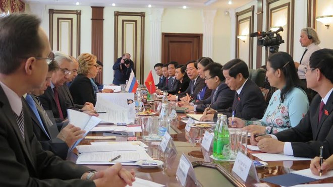 La vice-présidente de l’AN Tong Thi Phong en visite officielle en Russie ảnh 1 La vice-présidente de l’AN Tong Thi Phong en visite officielle en Russie ảnh 1
