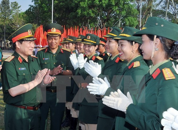 Cours d'anglais pour des officiers vietnamiens ảnh 1 Cours d'anglais pour des officiers vietnamiens ảnh 1