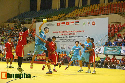 Ouverture du Championnat d’Asie du Sud-Est de hanball 2015 ảnh 1 Ouverture du Championnat d’Asie du Sud-Est de hanball 2015 ảnh 1