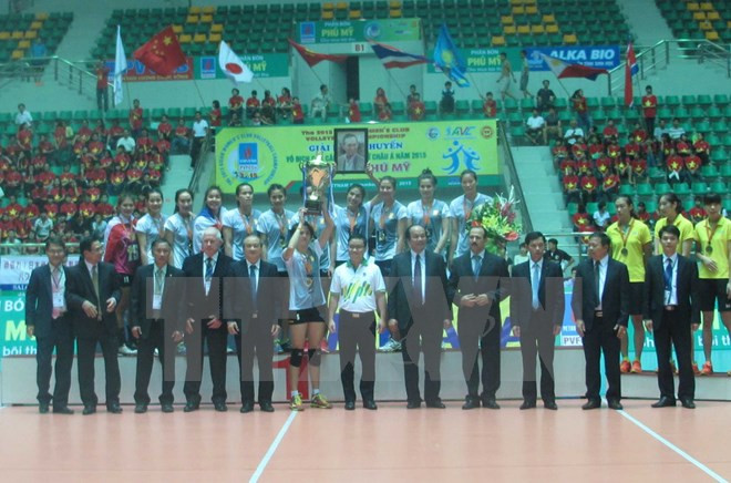 La Thaïlande remporte le Championnat de volley-ball féminin des clubs d'Asie 2015 ảnh 1 La Thaïlande remporte le Championnat de volley-ball féminin des clubs d'Asie 2015 ảnh 1