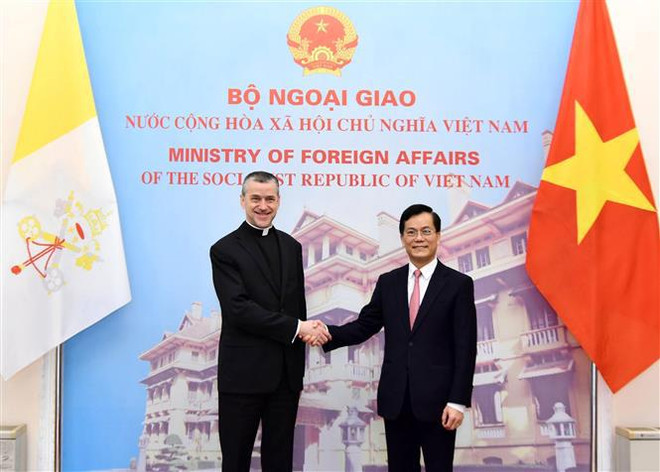 Promouvoir des relations entre le Vietnam et le Vatican ảnh 1 Promouvoir des relations entre le Vietnam et le Vatican ảnh 1