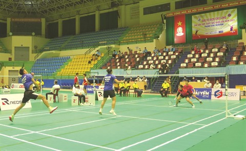 Le badminton vietnamien vise une médaille aux SEA Games 31 ảnh 1
