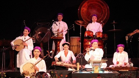 Rencontre avec des musiciens traditionnels à Thanh Hoa ảnh 1 Rencontre avec des musiciens traditionnels à Thanh Hoa ảnh 1