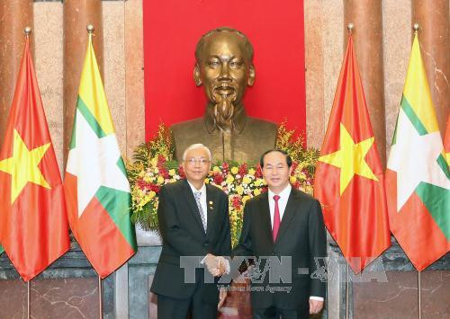 Le Myanmar souhaite promouvoir la coopération multiforme avec le Vietnam ảnh 1 Le Myanmar souhaite promouvoir la coopération multiforme avec le Vietnam ảnh 1