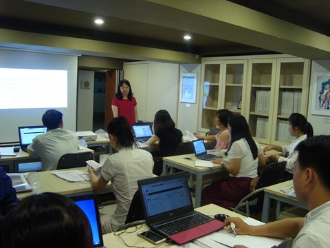 Formation régionale de formateurs sur le cours d’insertion professionnelle ảnh 1 Formation régionale de formateurs sur le cours d’insertion professionnelle ảnh 1