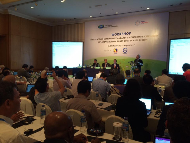 APEC: la ville intelligente au débat d'une réunion de la SOM3 à HCMV ảnh 1 APEC: la ville intelligente au débat d'une réunion de la SOM3 à HCMV ảnh 1