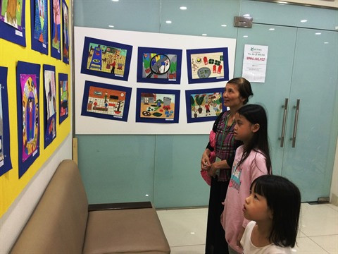 Peintures : Au cœur du printemps, dans les yeux d’enfants ảnh 2