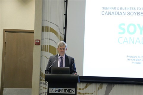 Soya: des entreprises canadiennes sondent les opportunités au Vietnam ảnh 1