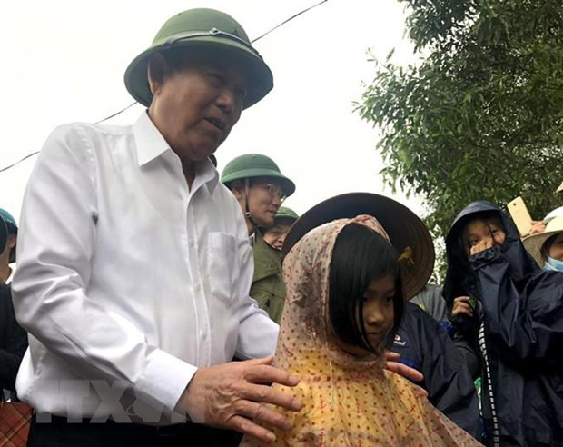 Le vice-Premier ministre Truong Hoa Binh à Quang Tri ảnh 1 Le vice-Premier ministre Truong Hoa Binh à Quang Tri ảnh 1