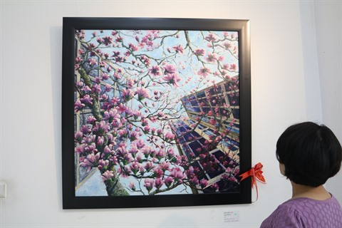 Les peintures de l’amour d’un couple vietnamien de Washington DC ảnh 1 Les peintures de l’amour d’un couple vietnamien de Washington DC ảnh 1