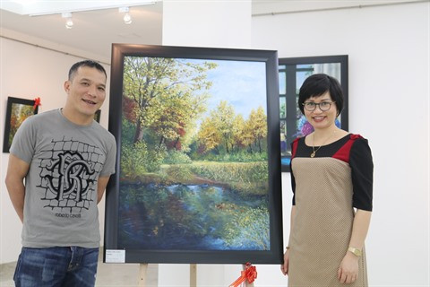 Les peintures de l’amour d’un couple vietnamien de Washington DC ảnh 2 Les peintures de l’amour d’un couple vietnamien de Washington DC ảnh 2