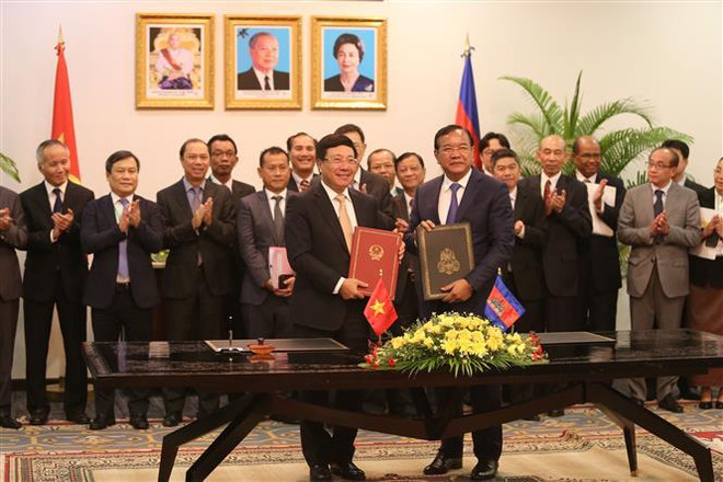 Vietnam et Cambodge renforcent leur coopération dans divers domaines ảnh 1 Vietnam et Cambodge renforcent leur coopération dans divers domaines ảnh 1