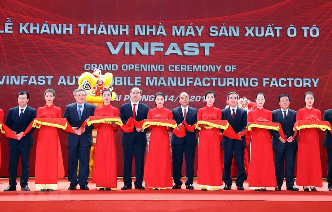 Automobile : inauguration de l’usine VinFast à Hai Phong ảnh 1 Automobile : inauguration de l’usine VinFast à Hai Phong ảnh 1