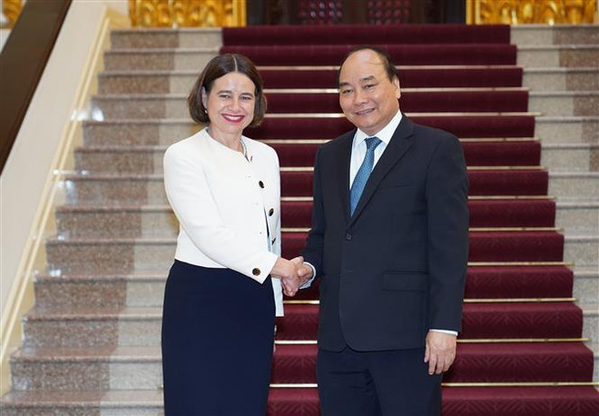 Le Premier ministre reçoit l’ambassadrice d’Australie ảnh 1 Le Premier ministre reçoit l’ambassadrice d’Australie ảnh 1