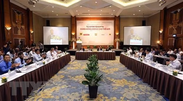 Les accords CPTPP et EVFTA au menu du 4e Forum national des agriculteurs ảnh 1