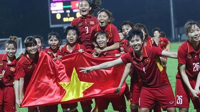 Football féminin : le Vietnam écrase le Cambodge lors du championnat de l’AFF ảnh 1 Football féminin : le Vietnam écrase le Cambodge lors du championnat de l’AFF ảnh 1