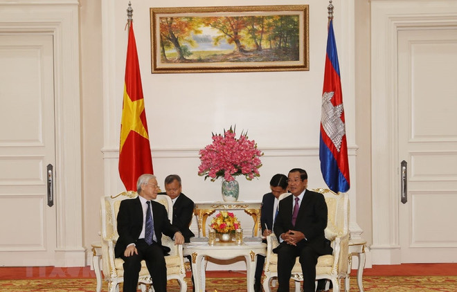 Déclaration commune Vietnam – Cambodge ảnh 1 Déclaration commune Vietnam – Cambodge ảnh 1