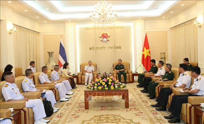 Les marines vietnamienne et thaïlandaise renforcent leur coopération ảnh 1 Les marines vietnamienne et thaïlandaise renforcent leur coopération ảnh 1