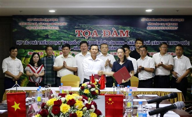 Lao Cai et une localité chinoise renforcent leur coopération touristique ảnh 1 Lao Cai et une localité chinoise renforcent leur coopération touristique ảnh 1