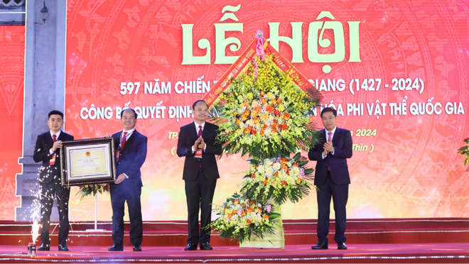 Bac Giang : la fête de la victoire de Xuong Giang reconnue comme patrimoine culturel immatériel national ảnh 1 Bac Giang : la fête de la victoire de Xuong Giang reconnue comme patrimoine culturel immatériel national ảnh 1